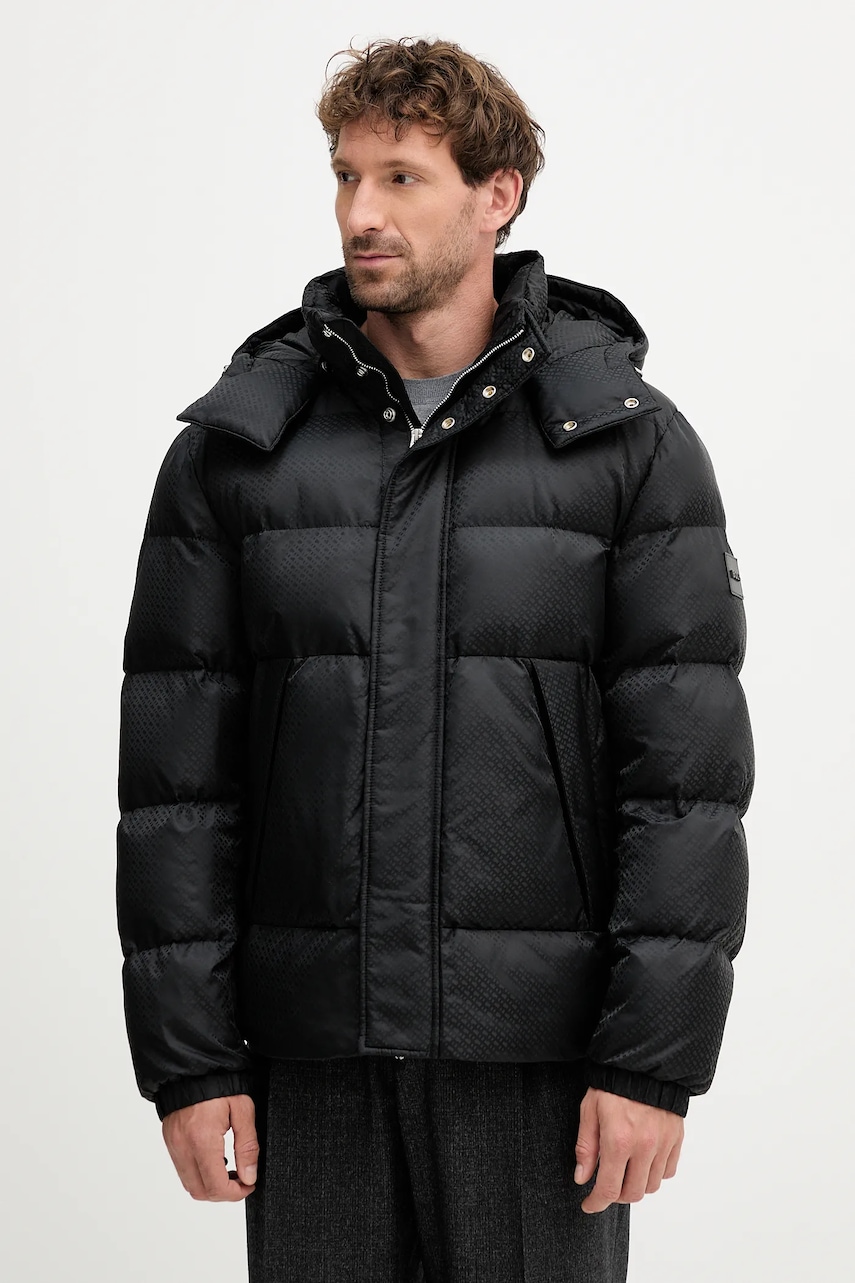 Bunda BOSS H-Corbinian5 černá barva, zimní, 50548727