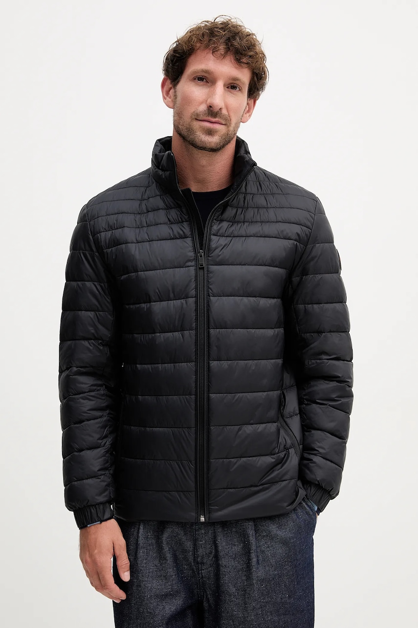 Bunda BOSS Orange Oden2 černá barva, přechodná, 50549252