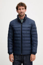 Bunda BOSS Orange Oden2 tmavomodrá barva, přechodná, 50549252