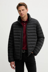 Bunda Calvin Klein černá barva, přechodná, LV04LC506G