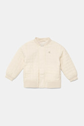 Bunda Calvin Klein Jeans béžová barva, IN0IN00246