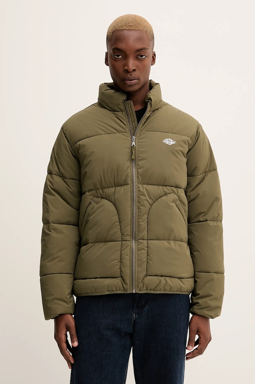 Bunda Dickies zelená barva, zimní, DK0A87OG