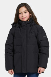 Bunda Didriksons SILIKAT KDS JACKET černá barva, 505861