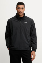 Bunda EA7 Emporio Armani černá barva, přechodná, AF13190.7M000789