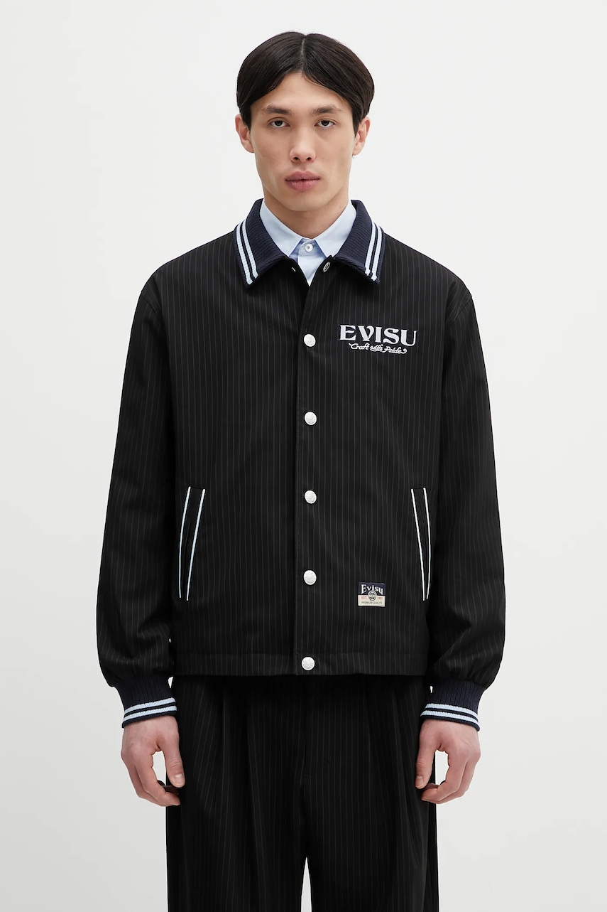 Bunda Evisu Flat Knit Collar Coach