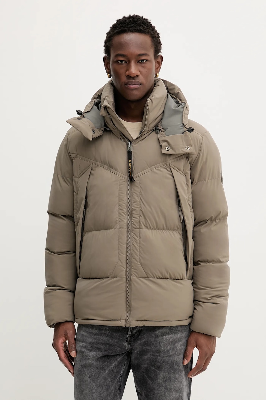 Bunda G-Star G-Whistler zelená barva, zimní, D26885-D518-273