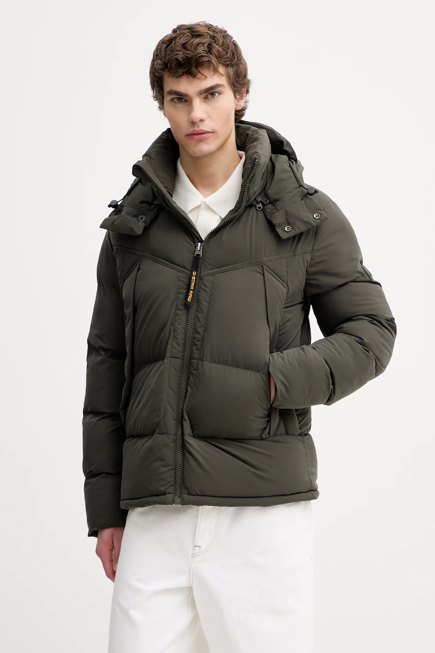 Bunda G-Star G-Whistler zelená barva, zimní, D26885-D518-995