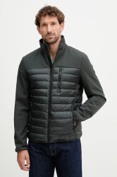 Bunda Geox SPHERICA zelená barva, přechodná, M5628L TC207