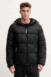 Bunda Guess ARLO černá barva, zimní, Z5BL17 WO06I