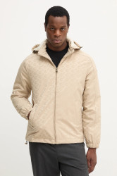 Bunda Guess béžová barva, přechodná, M5YL14 WHEW2