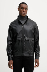 Bunda Guess černá barva, přechodná, M5YL10 WHEH0