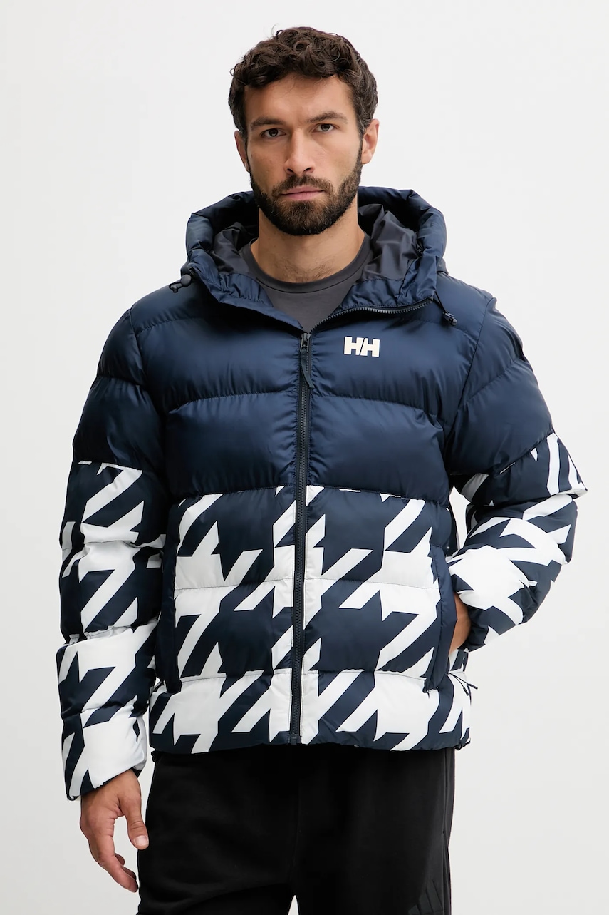 Bunda Helly Hansen OSLO tmavomodrá barva, zimní, 53449