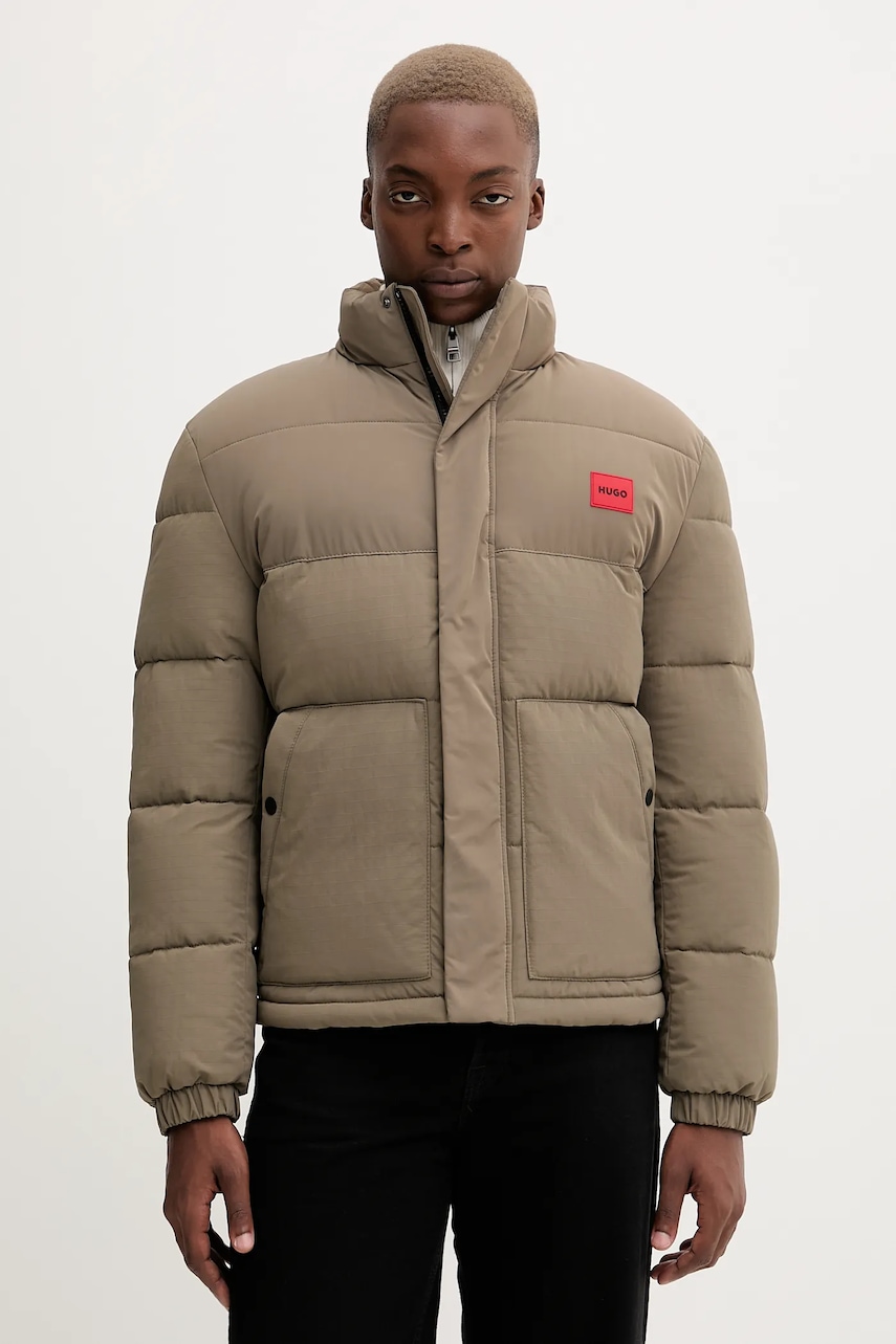 Bunda HUGO Balto2541 šedá barva, zimní, 50547887