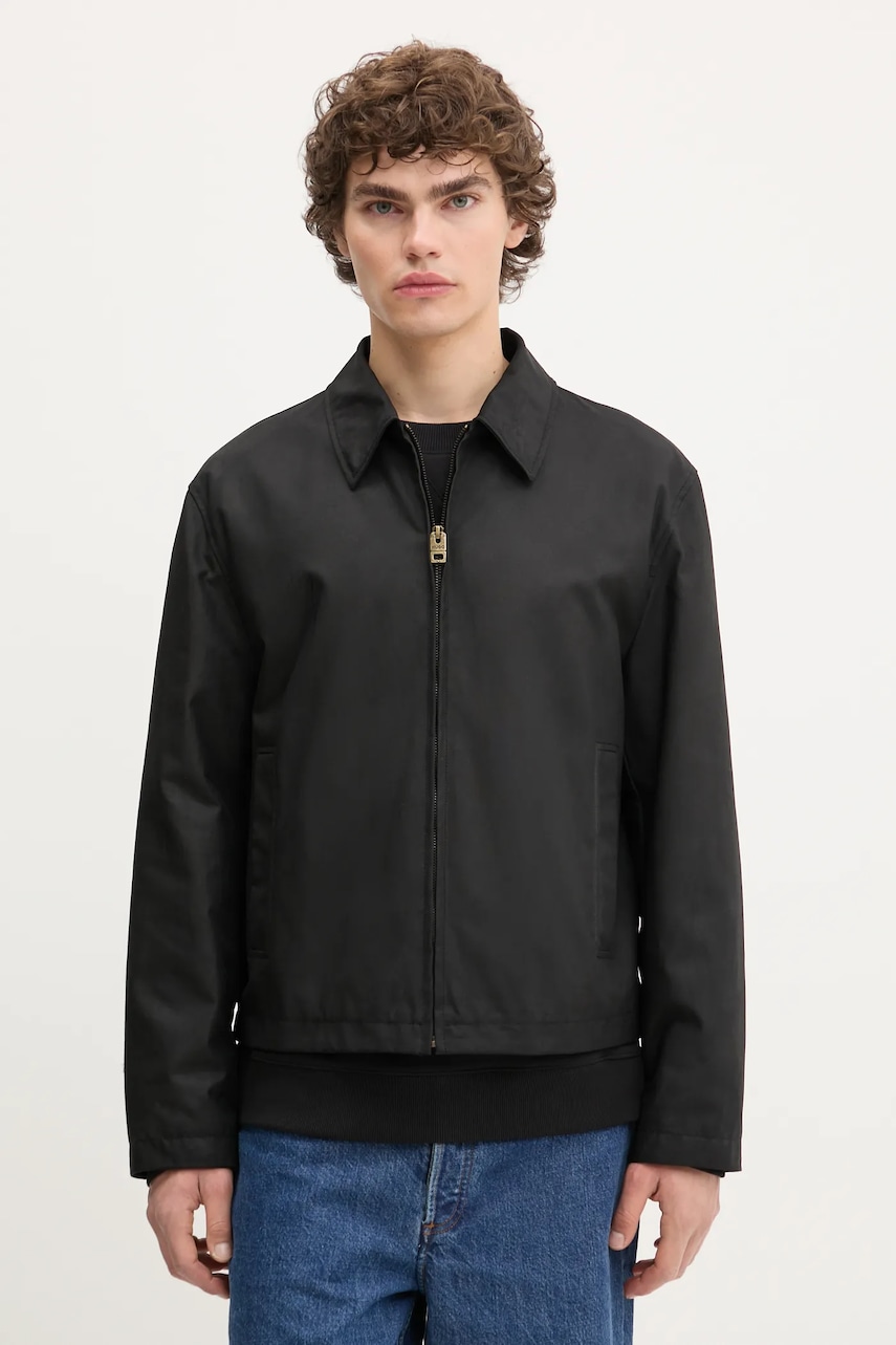 Bunda HUGO Bapo2531 černá barva, přechodná, 50544628