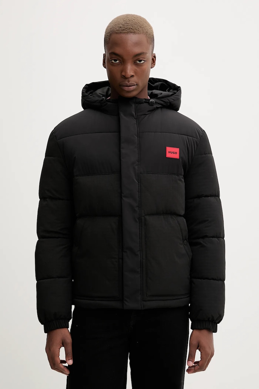 Bunda HUGO Baro2541 černá barva, zimní, 50547897