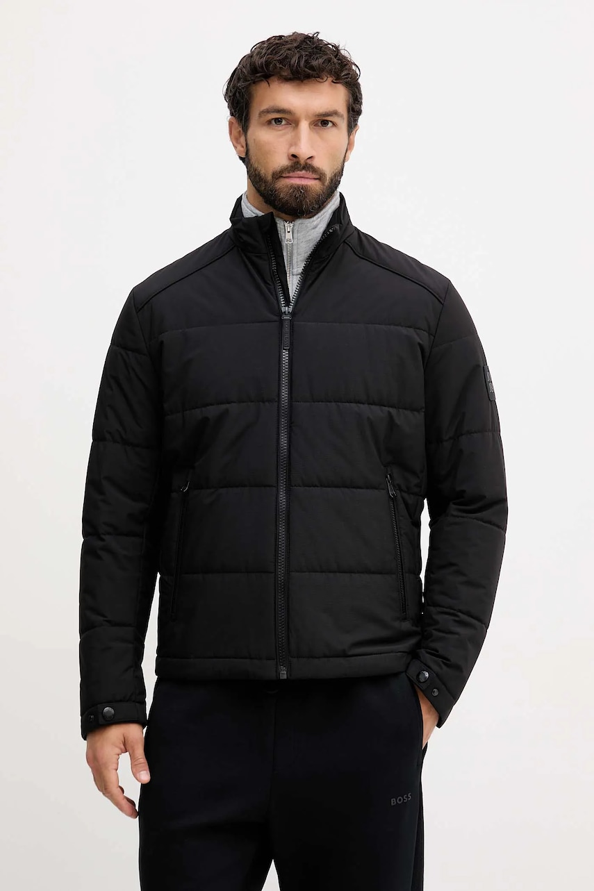 Bunda Joop! černá barva, přechodná, 30048506