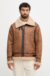 Bunda Joop! hnědá barva, přechodná, 30048775