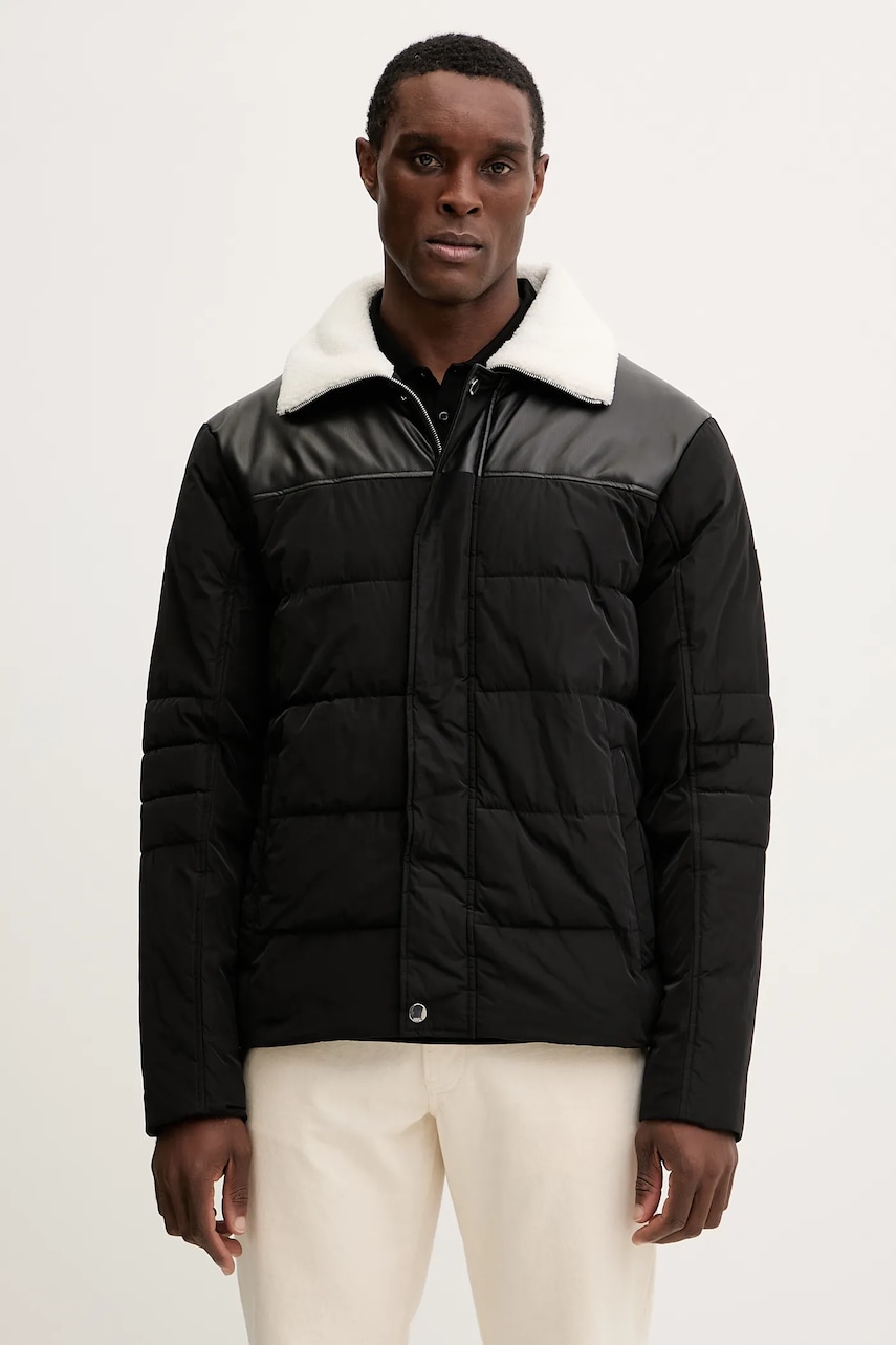 Bunda Karl Lagerfeld černá barva, zimní, 554501.505001