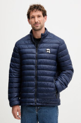 Bunda Karl Lagerfeld modrá barva, přechodná, 553590.505710