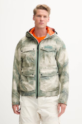 Bunda Napapijri A-Rivalto Ao zelená barva, přechodná, NP0A4IMRFCP1