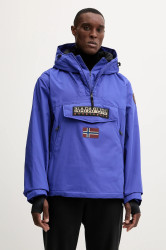 Bunda Napapijri Rainforest Next modrá barva, zimní, NP0A4IB9B3B1