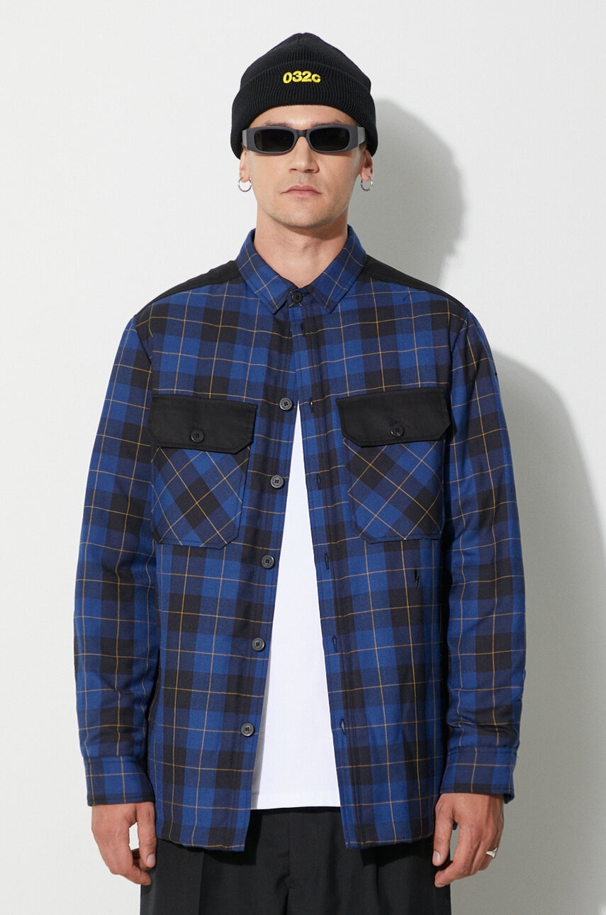 Bunda Neil Barett LOOSE BICOLOR FLAP POCKET PADDED