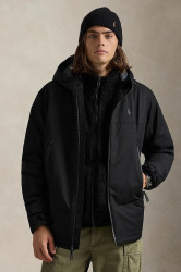 Bunda Polo Ralph Lauren černá barva, přechodná, 710967882