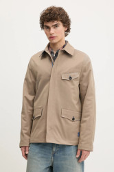 Bunda PS Paul Smith pánská, béžová barva, přechodná, M2R-462Z-T22420