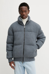 Bunda s příměsí vlny Iceberg šedá barva, J060 9050