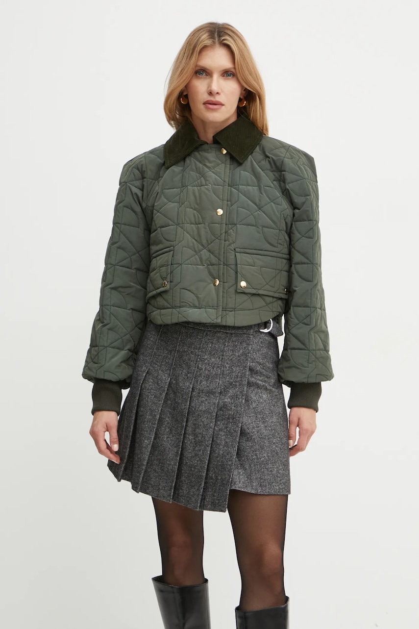 Bunda s příměsí vlny Patou