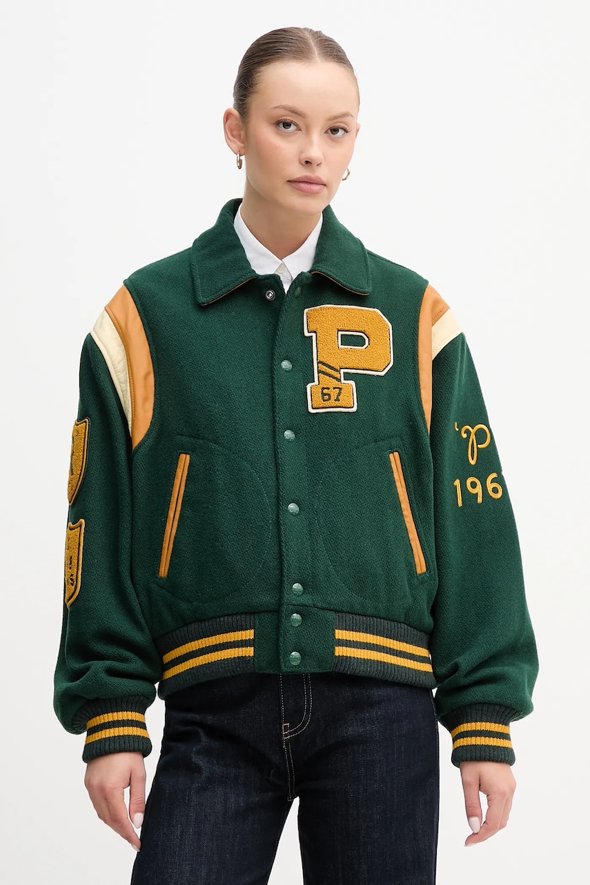 Bunda s příměsí vlny Polo Ralph Lauren