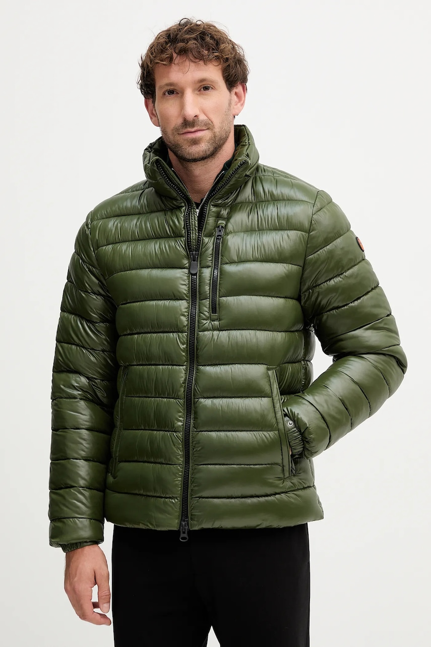 Bunda Save The Duck HOLDEN zelená barva, přechodná, D31891M.LOVE21