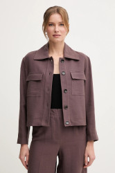 Bunda se lněnou směsí Pedro del Hierro