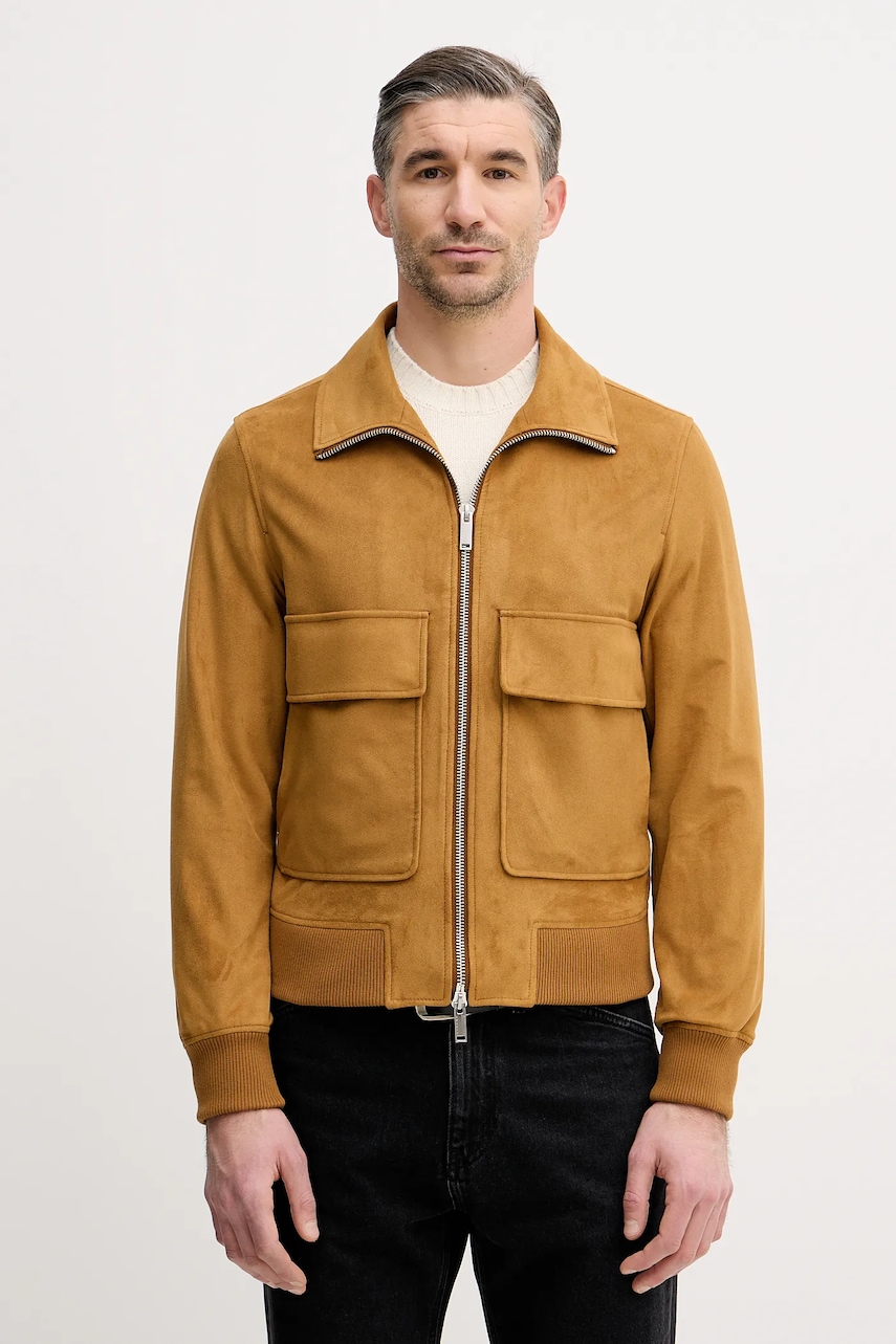 Bunda Sisley žlutá barva, přechodná, 2WFNSN042