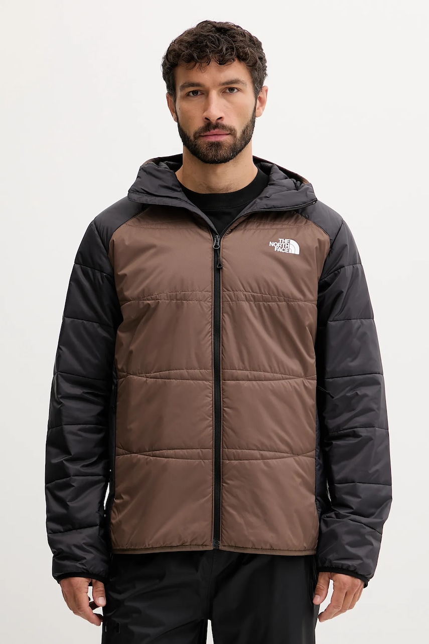 Bunda The North Face Quest hnědá barva, přechodná, NF0A5IBR1OI1