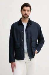 Bunda Tommy Hilfiger pánská, tmavomodrá barva, přechodná, MW0MW39638