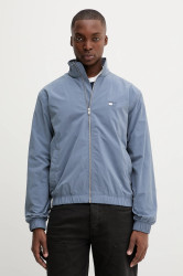 Bunda Tommy Jeans modrá barva, přechodná, DM0DM21929