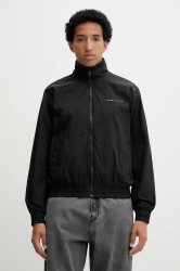 Bunda Tommy Jeans pánská, černá barva, přechodná, DM0DM21667
