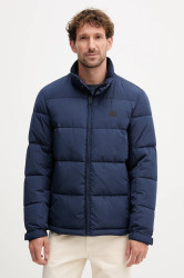 Bunda Trussardi tmavomodrá barva, přechodná, F007M000012N