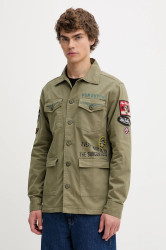 Bunda Von Dutch zelená barva, přechodná, VD.1.JKT.REBE