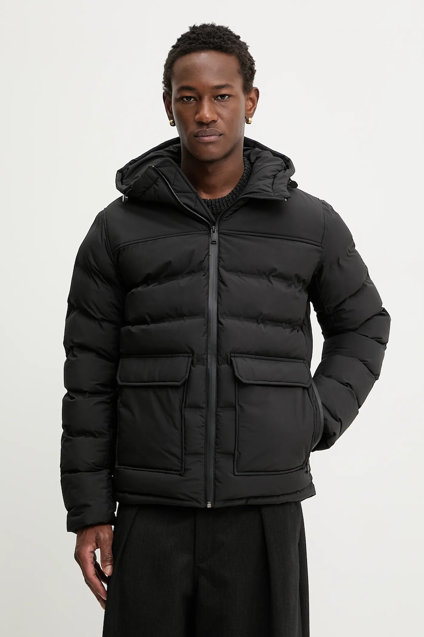 Bunda ZADIG&VOLTAIRE černá barva, zimní, WMOW01411