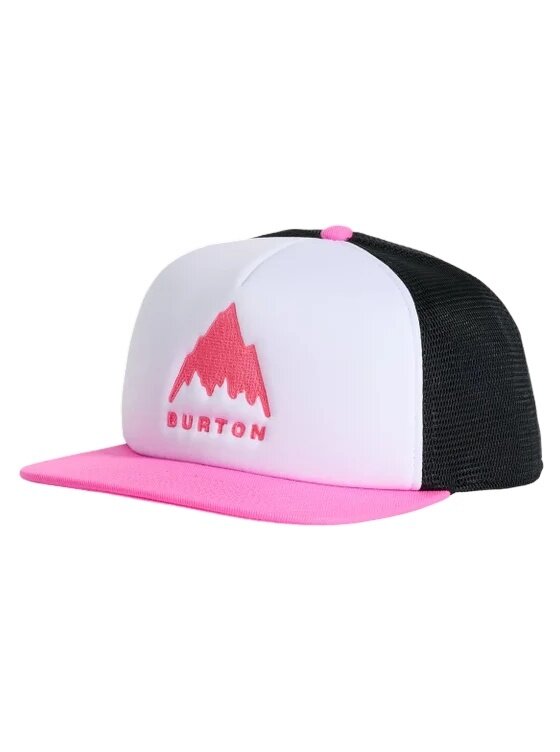 Burton kšiltovka I-80 Trucker Shockwave Pink | Bílá | Velikost One Size
