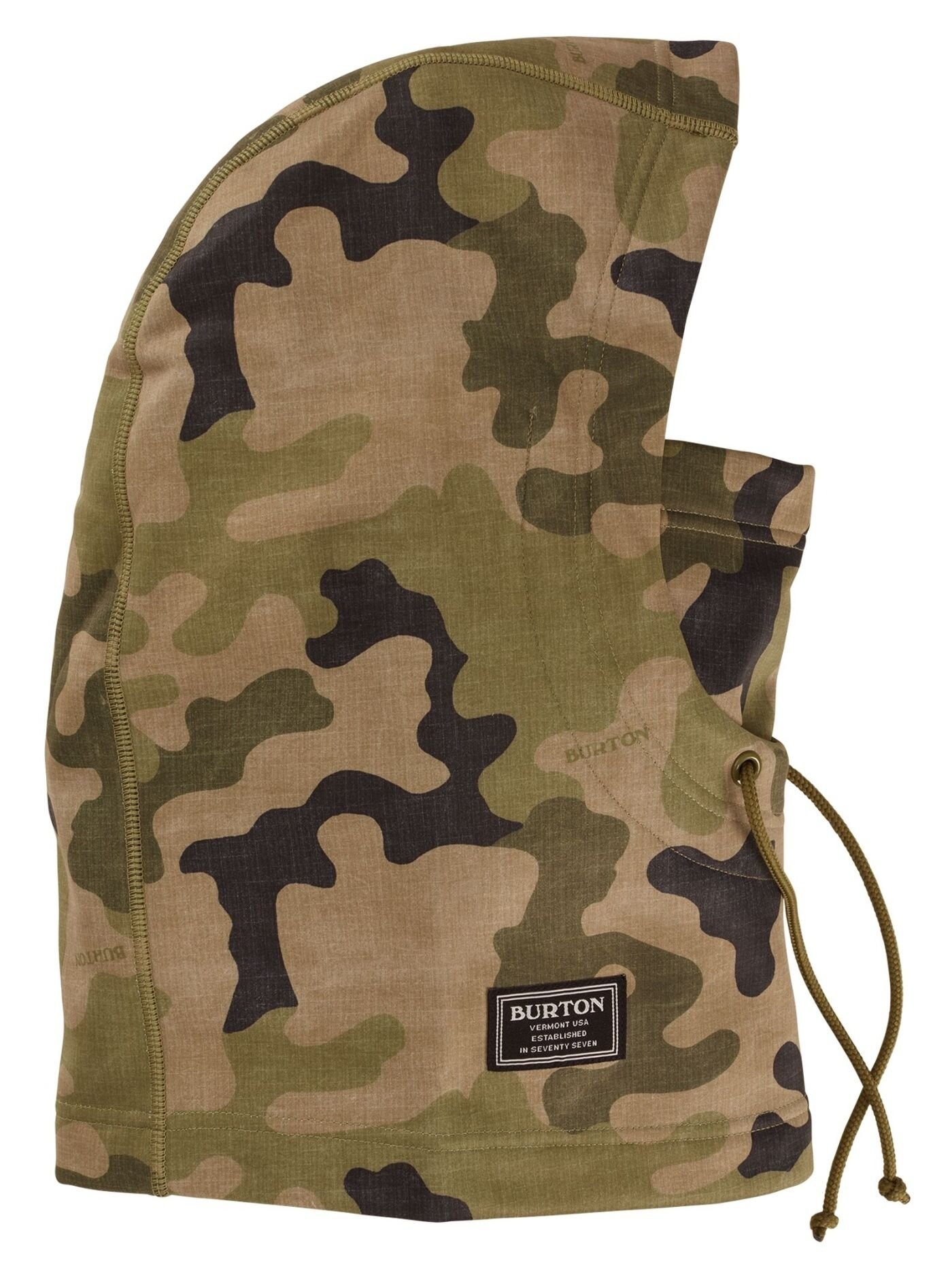 Burton pánská kukla Bonded Martini Olive Tera Camo | Maskáč | Velikost Oversized