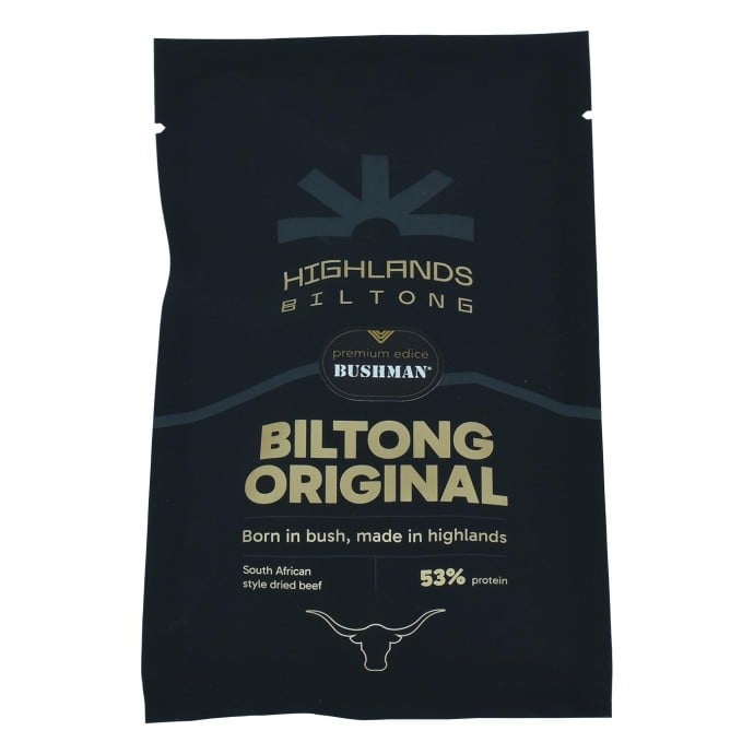 Bushman Biltong Original, sušené maso, 50 g 50