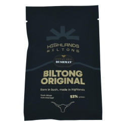 Bushman Biltong Original, sušené maso, 50 g 50