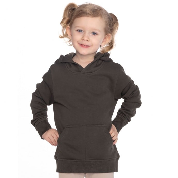 Bushman Dětská mikina Mackay, tmavě hnědá 152