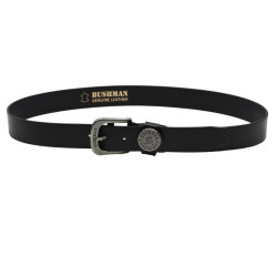 Bushman Kožený opasek Bottle Belt III, černý 100