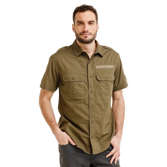 Bushman Pánská expediční košile Major II, tmavá khaki M