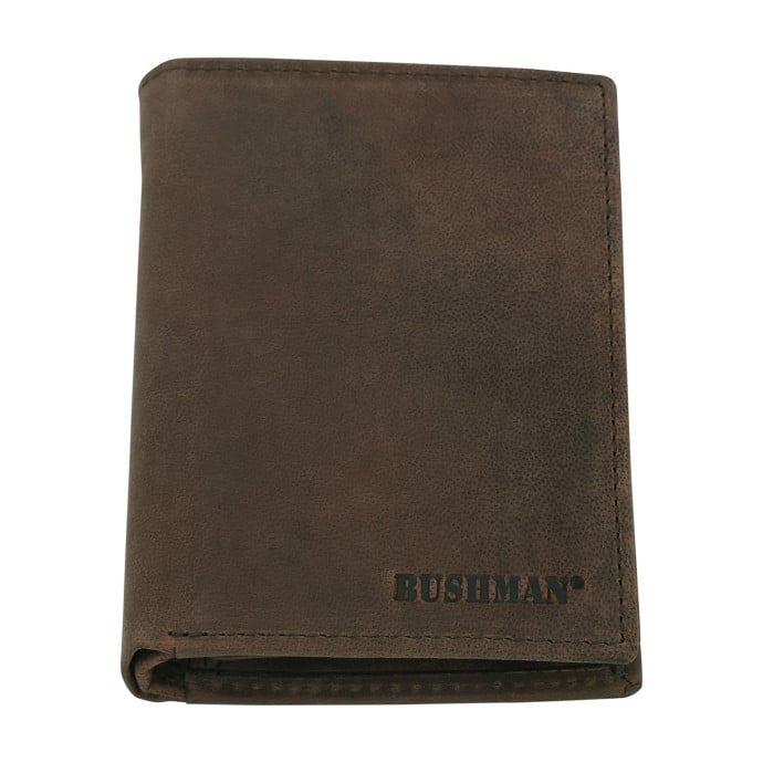 Bushman Pánská kožená peněženka Tugela, hnědá UNI