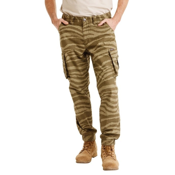 Bushman Pánské kapsáčové kalhoty Jengo, khaki 46